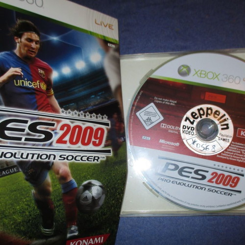 PES 2009 for X BOX 360 used