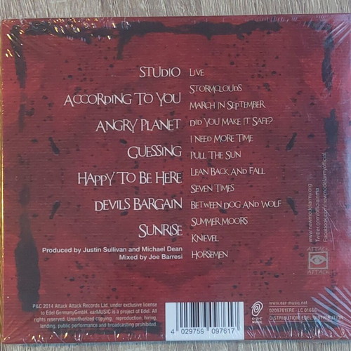 New Model Army Between Wine And Blood CD new, rock