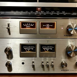 Pioneer SA-706 + TX-606 vintage σετ ενισχυτής + ραδιόφωνο