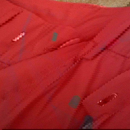 Benetton red short bermuda S