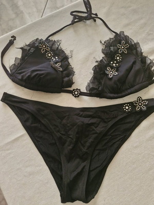 Blumarine swimsuit used, size Large, black