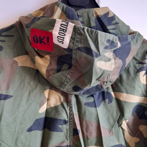 Jacket Zara military style like new, size 164-168 cm