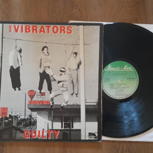 The Vibrators Guilty vinyl record, punk