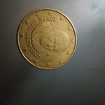 Vatican 50 cent coin 2012