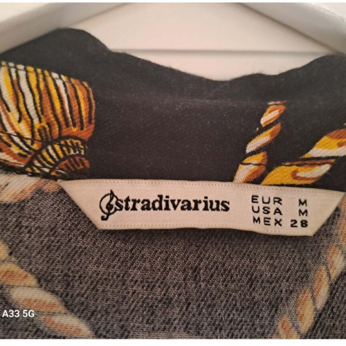 Stradivarius women's dress, multicolor, size M