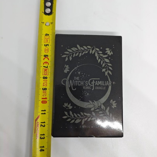 The Witch's Familiar Runic Oracle Deck pocket size, like new