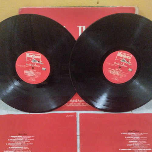Rare Double Vinyl Record Marlboro Collection used, pop
