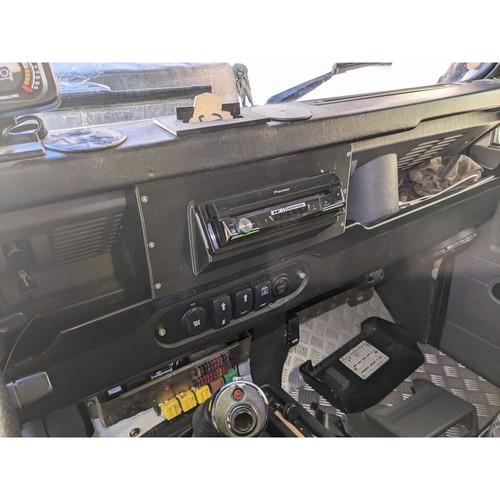 Land Rover Defender Radio Mount New, durable ASA+ material