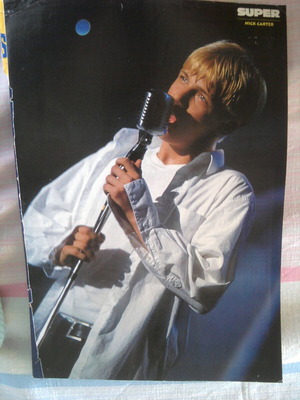 Backstreet Boys (Nick Carter) Super French poster used