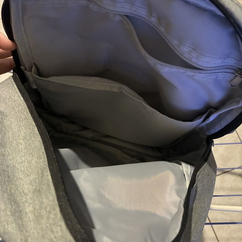 Wurth backpack with damaged zipper, waterproof, laptop compatible