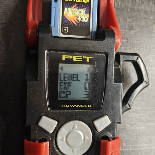 MegaMan NT Warrior Advanced P.E.T. with 4 Battle Chips