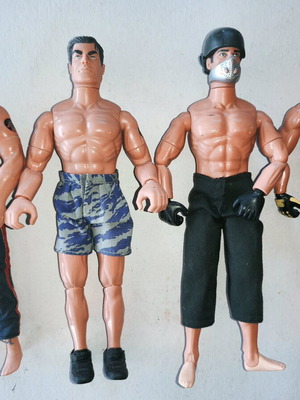 Action Man 21 φιγούρες μεταχειρισμένες, πακέτο