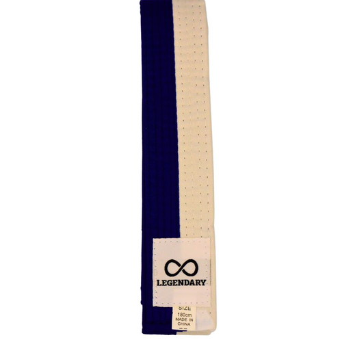 Legendary Blue/White Martial Arts Belt New