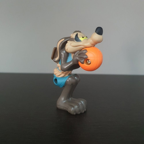 Wile E. Coyote figure from Space Jam 2 2020 used