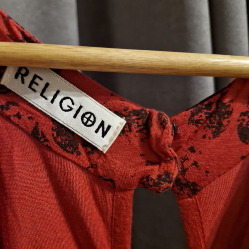 Midi dress Religion red, like new