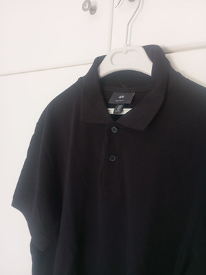 Polo shirt H&M new, black, size M