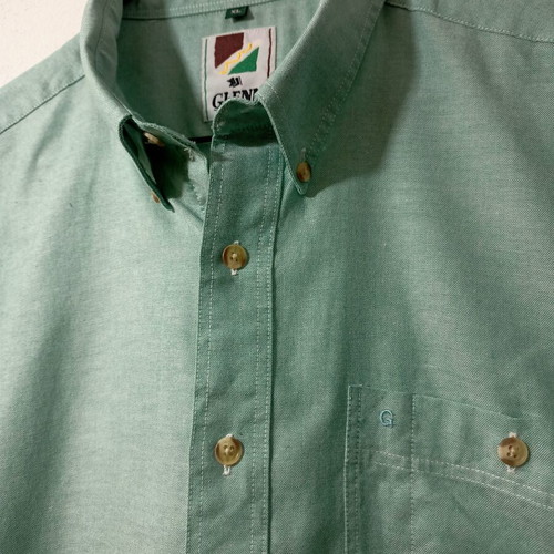Glenn vintage turquoise shirt XL like new