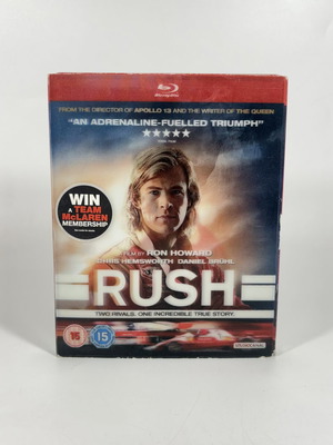 Rush Blu-ray like new with English subtitles and slipcase