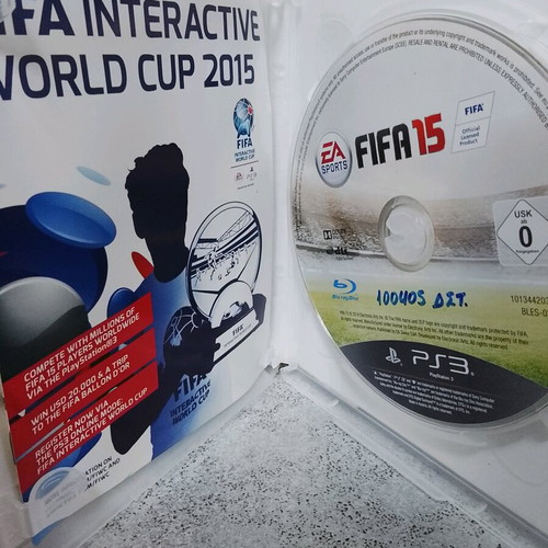 FIFA 15 PS3 used with booklet