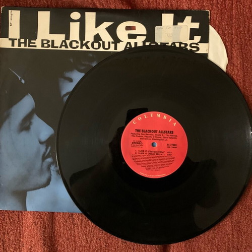 The Blackout Allstars I Like It 12" vinyl single used, electronic