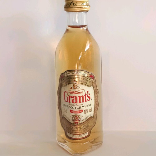 Grant's miniature 50ml new in glass bottle