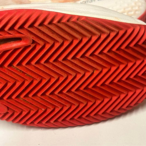 Adidas Adizero Cybersonic Clay Mens Shoes New, White/Red