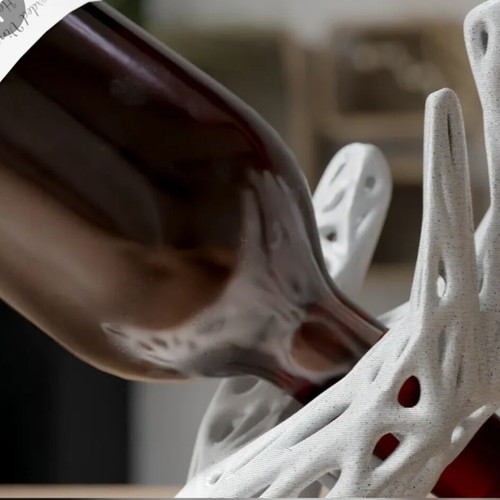 3D wine holder new, elegant and slim
