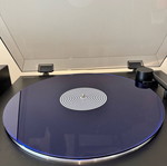 Acrylic Slipmat 12” neon μπλέ 3mm σαν καινούργιο για πικάπ