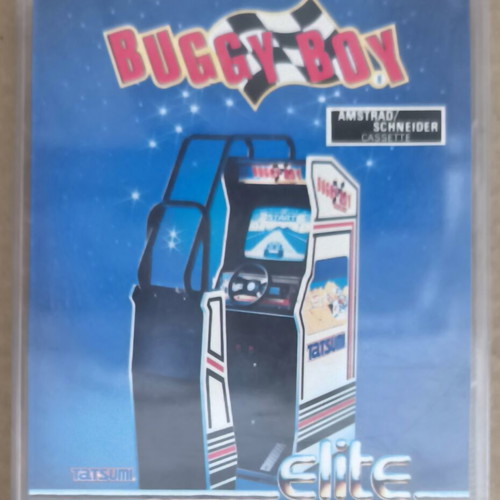 Buggy Boy Elite Amstrad cassette used
