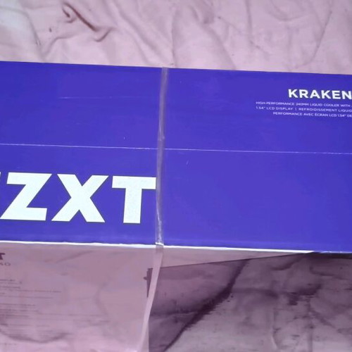 NZXT Kraken 240 AIO liquid cooler new with 240mm LCD display