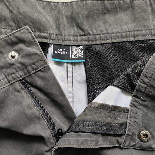 O'Neill Hybrid Chino Shorts new, size W30, grey washed