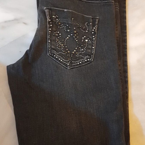 River Island women's black jeans used, straight fit