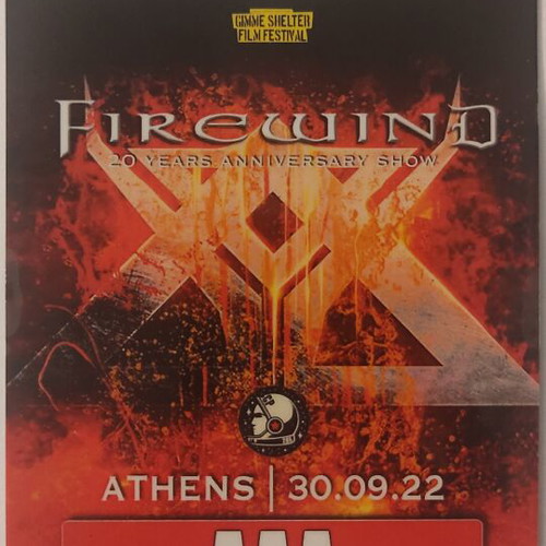 Firewind Photopass 30-9-2022 like new