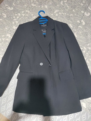 Stradivarius black blazer, lined, timeless