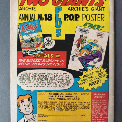 Archie's MAD House 48 used comic book in English