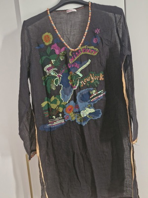 Miss Sixty beach dress large, like new, black