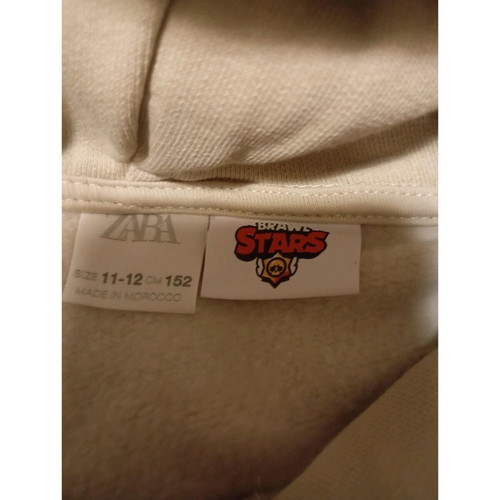 Brawl Stars Zara beige hoodie like new 11-12 years