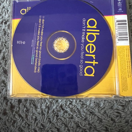 Alberta Dont It Make You Feel Good CD single used