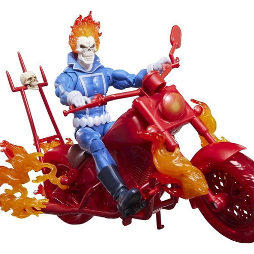 Hasbro Marvel Legends Ghost Rider Johnny Blaze & Motorcycle Set new
