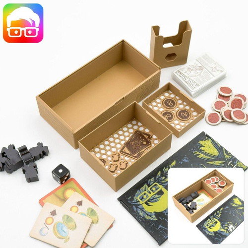 Everdell Duo Board Game Organizer New 3D Printed Insert