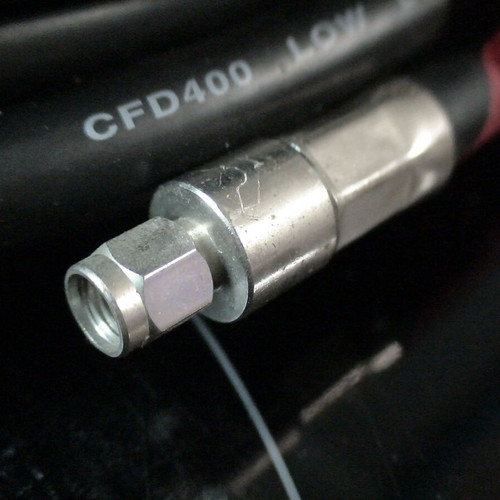 CFD400 50 Ohm coaxial cable 6.5m used low loss