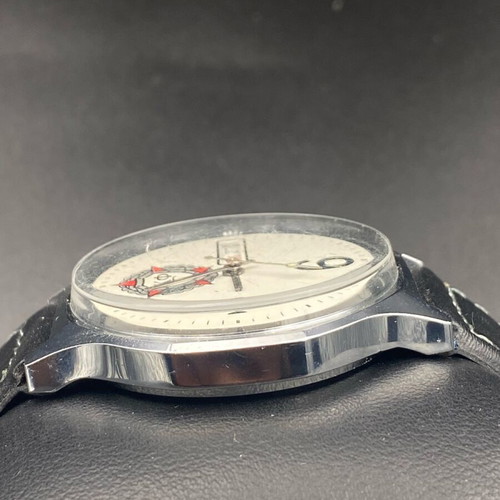 Slava Big Zero KGF Soviet mechanical watch, vintage 1980s
