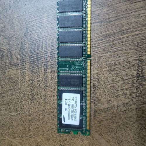 Samsung DDR 256 MB used