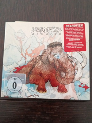 Beardfish Mammoth double disc CD+DVD, progressive rock