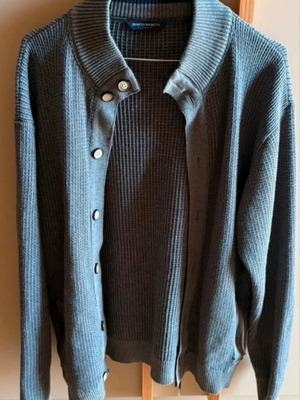 Beneto Maretti men's cardigan like new, size Large, grey