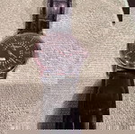 Stuhrling Classic Ascot Jupiter черен кожен часовник употребяван