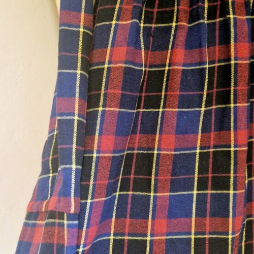 Shein plaid dress L like new, multicolored