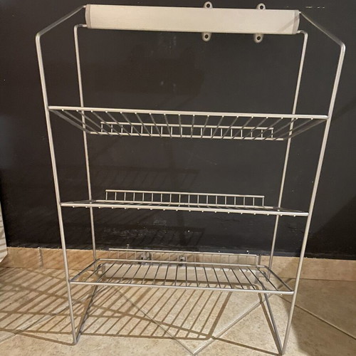 Kitchen cabinet pull-out basket like new for cookware storage