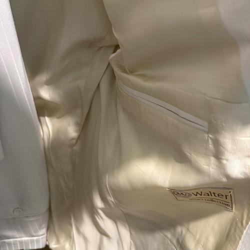 Men’s Suit official beige cream like new, size L-XL