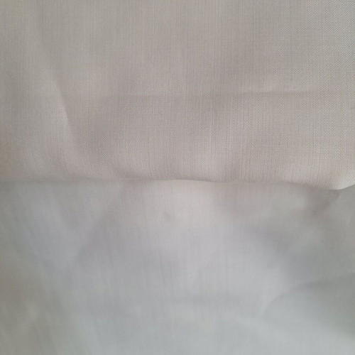Linen single-width fabric cream new, 8 meters, width 80